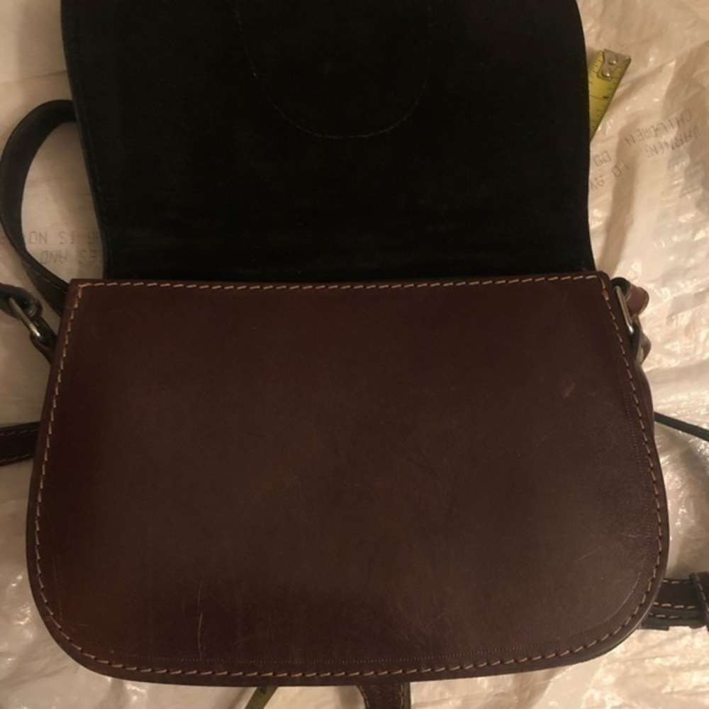 Claudia Firenze burgandy red leather bag - Picture 14 of 16